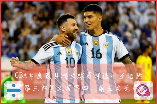 CBA年度最具潜力球员评选，王浩然居第三郭昊文居第四，前五名竞争激烈